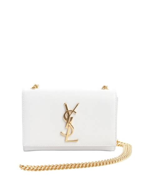 ysl purse white bag|YSL handbags white.